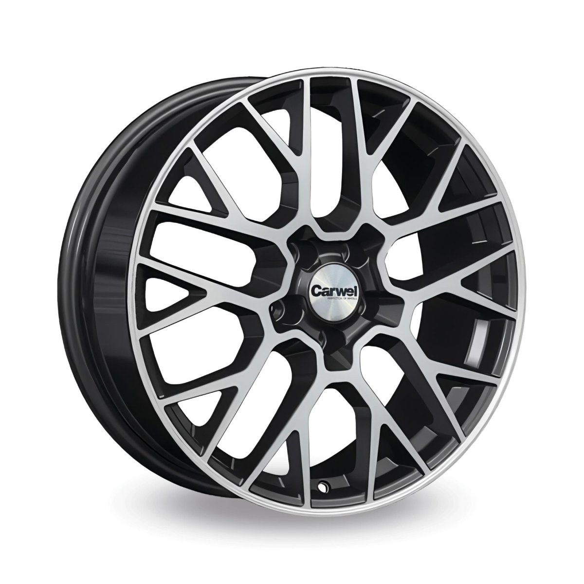 Автодиск R 18 Carwel Аракс 18*7J/5-114,3/67,1/45 BLK POL