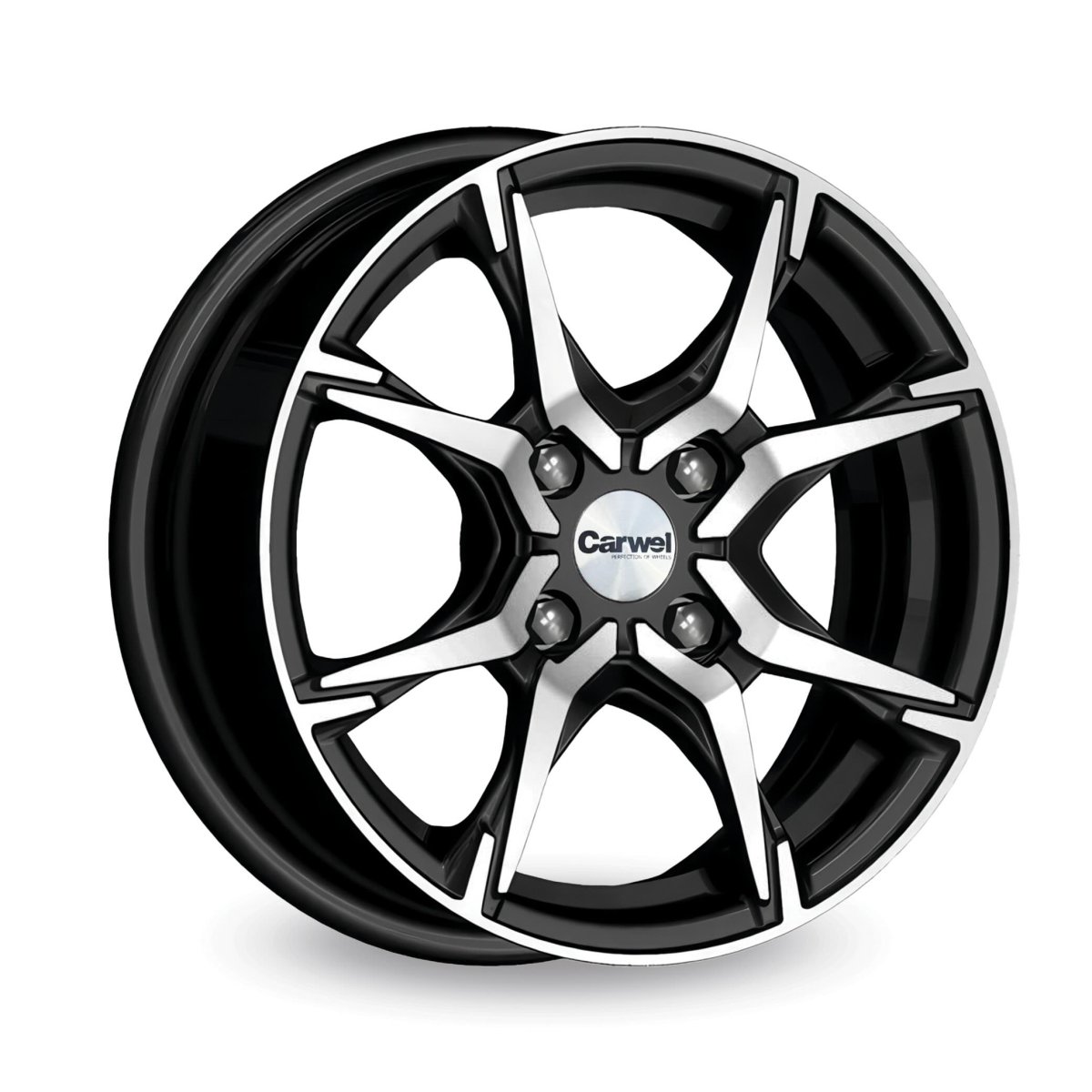 Автодиск R 15 Carwel Сенеж 15*6J/4-100/60,1/37 BLK POL