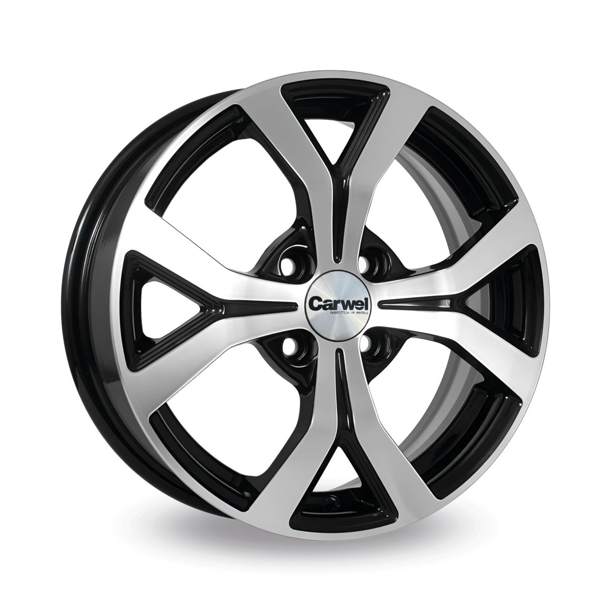 Автодиск R 15 Carwel Таир 15*6J/4-100/60,1/50 BLK POL