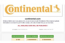 Continental подверглась шантажу со стороны кибервымогателей