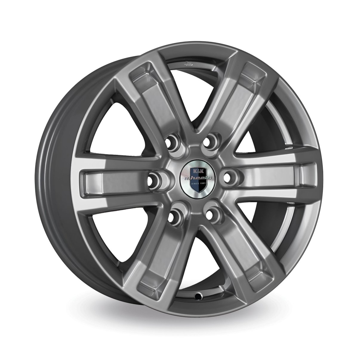 Автодиск R 17 K&K R7 Рольф 17*7,5J/6-139,7/106,1/25 Дарк Платинум