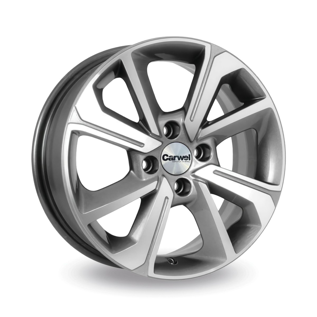 Автодиск R 15 Carwel Воже 15*6J/4-100/56.6/39 HYPER BLK POL