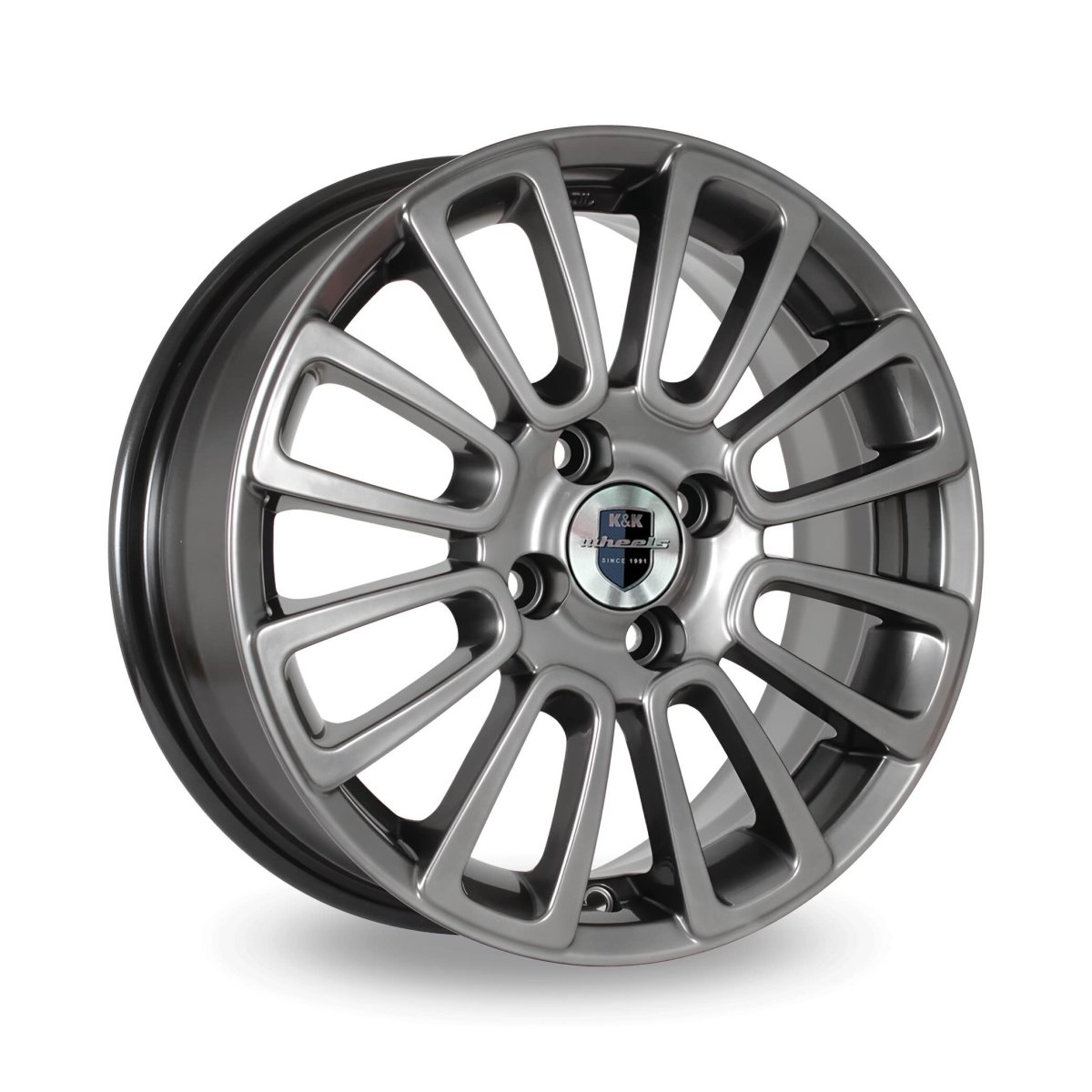 Автодиск R 15 K&K Неман 15*6J/4-100/67,1/43 Дарк Платинум