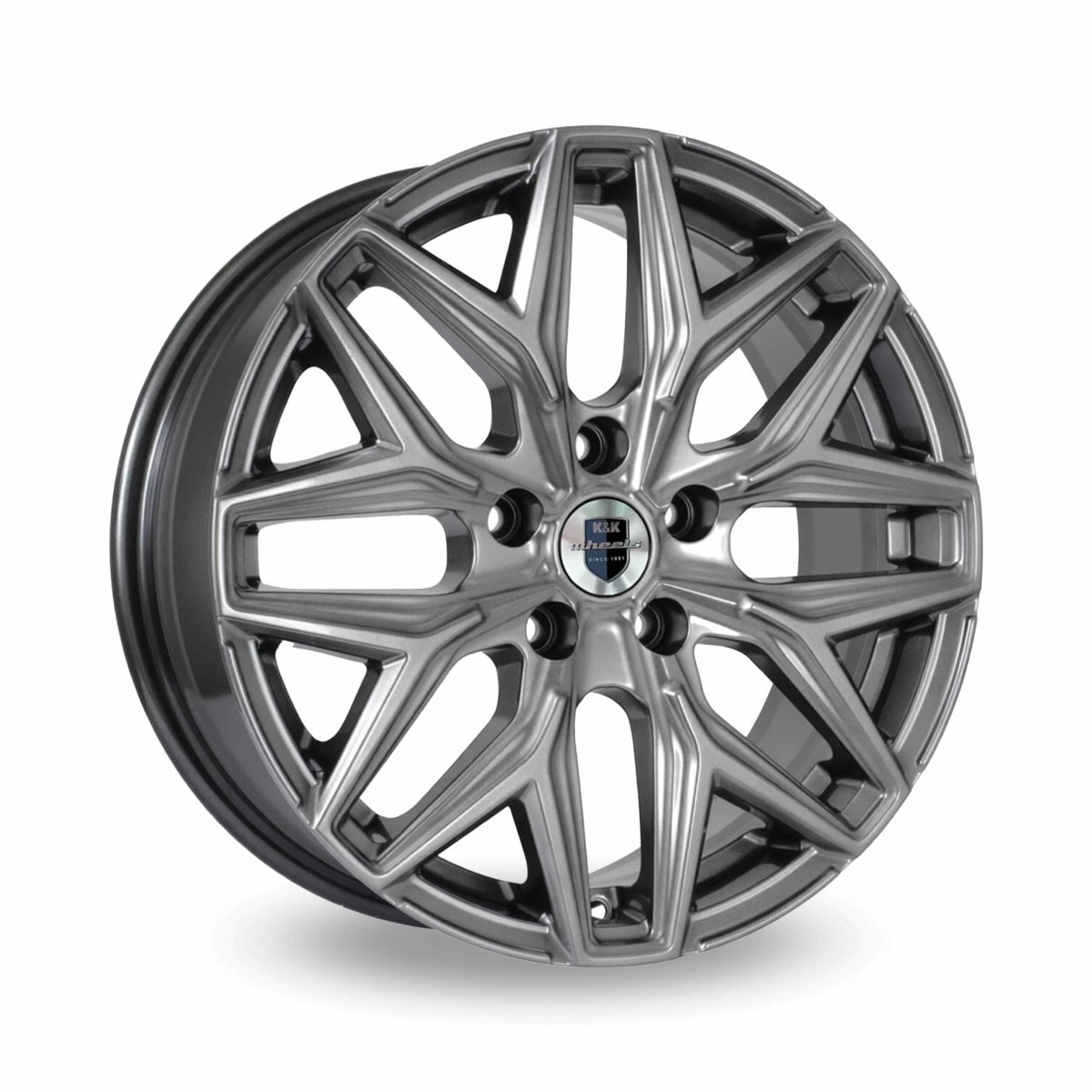 Автодиск R 17 K&K Ариус 17*7J/5-114,3/67,1/40 Дарк Платинум