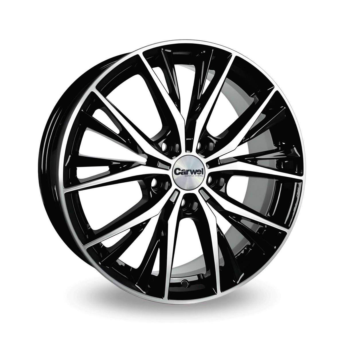 Автодиск R 17 Carwel Вуокса 17*7J/5-114,3/60,1/45 BLK POL