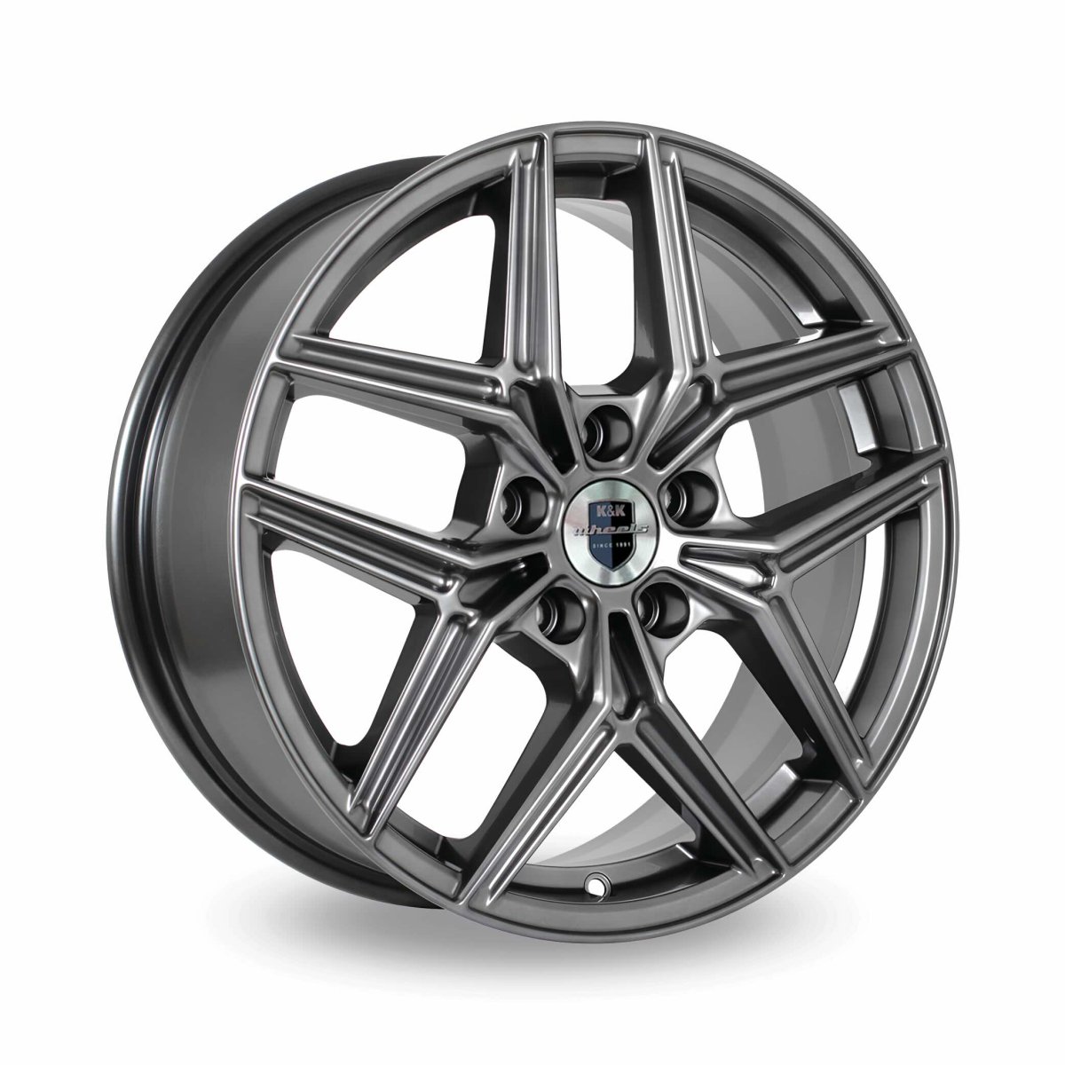 Автодиск R 17 K&K Юнион 17*7J/5-114,3/67,1/38 Дарк Платинум
