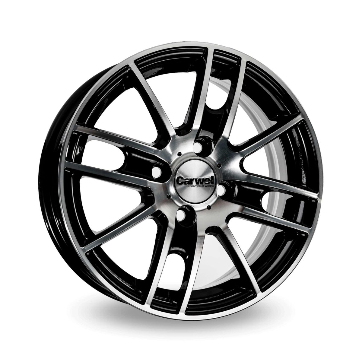 Автодиск R 14 Carwel Лада 14*5,5J/4-114,3/67,1/40 BLK POL