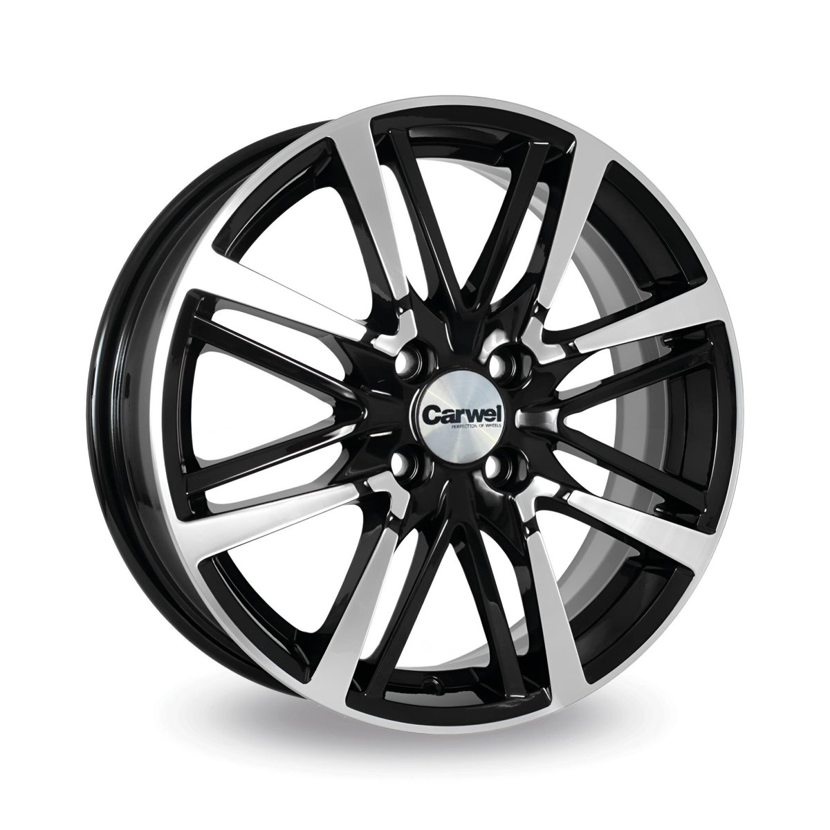 Автодиск R 16 Carwel Бустах 16*6,0J/4-100/60,1/50 BLK POL