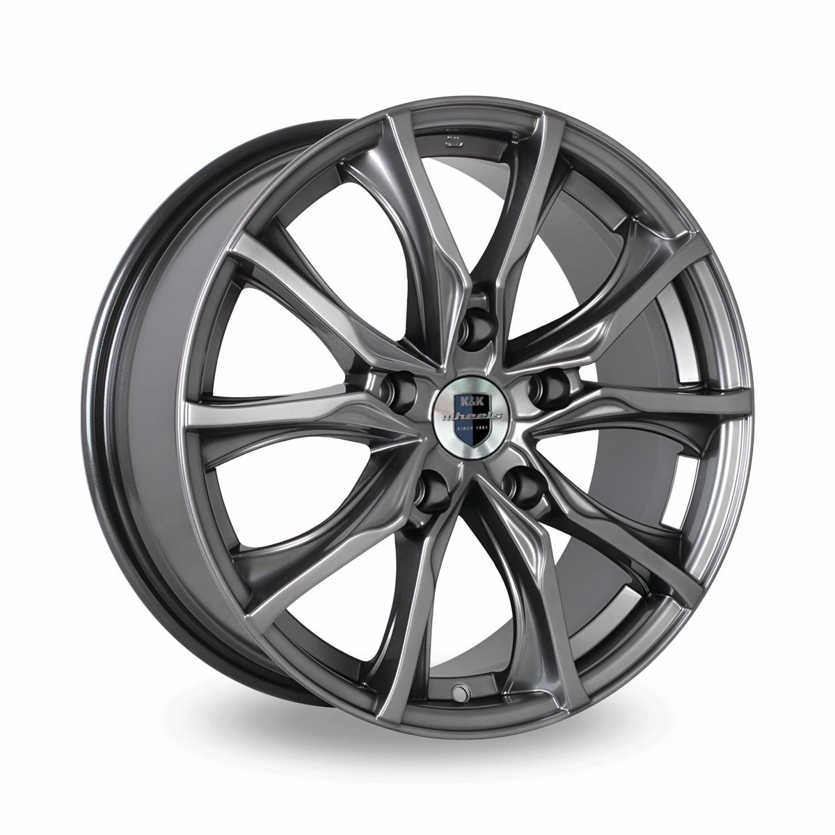 Автодиск R 17 K&K Твист 17*7,5J/5-114,3/67,1/46 Дарк Платинум