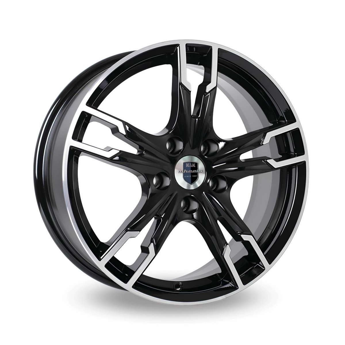 Автодиск R 17 K&K Солар 17*7J/5-100/67,1/38 Алмаз черный