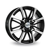 Автодиск R 16 Carwel Бустах 16*6,0J/4-100/60,1/50 BLK POL