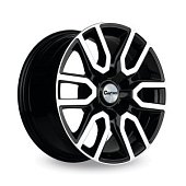 Автодиск R 17 Carwel Барал 17*8J/6-139,7/106,1/30 BLK POL