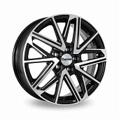 Автодиск R 16 Carwel Галилео 16*6J/5-114,3/67/43 BLK POL