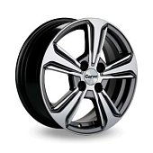 Автодиск R 15 Carwel Диво 15*6J/4-100/60,1/50 HYPER BLK POL