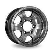 Автодиск R 15 K&K Байконур 15*7J/6-139,7/108,5/-5 Дарк Платинум