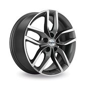 Автодиск R 17 Carwel Кутыр 17*6,5J/5-114,3/64,1/40 HYPER BLK POL