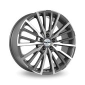 Автодиск R 17 Carwel Агма 17*7J/5-114,3/67,1/49 HYPER BLK POL