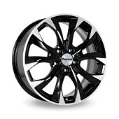 Автодиск R 17 Carwel Баунт 17*7J/5-114,3/67,1/53 BLK POL