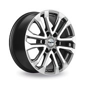 Автодиск R 18 Carwel Пур 18*7,5J/6-139,7/106,1/20 HYPER BLK POL