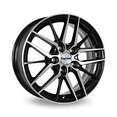 Автодиск R 16 Carwel Лача 16*6,5J/5-114,3/60,1/45 BLK POL
