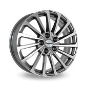 Автодиск R 17 Carwel Кагра 17*6,5J/5-114,3/67,1/50 HYPER BLK POL