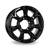 Автодиск R 15 Carwel Гурон 15*5,5J/5-139,7/108,1/5 BLK