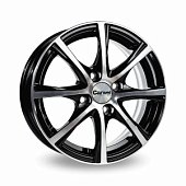 Автодиск R 14 Carwel Легран 14*5,5J/4-100/60,1/43 BLK POL