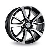 Автодиск R 17 Carwel Кадам 17*7J/5-114,3/60,1/45 BLK POL