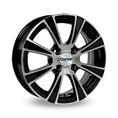 Автодиск R 14 Carwel Йота 14*5,5J/4-100/67,1/45 BLK POL