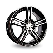 Автодиск R 16 Carwel Баруй 16*6,5J/5-100/67,1/40 BLK POL
