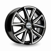 Автодиск R 17 Carwel Тинаки 17*7J/5-114,3/60,1/39 BLK POL