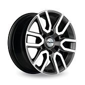 Автодиск R 17 Carwel Барал 17*8J/6-139,7/106,1/25 HYPER BLK POL
