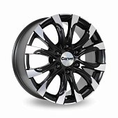 Автодиск R 18 Carwel Нара 18*7,5J/6-139,7/75,1/42 BLK POL