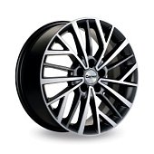 Автодиск R 17 Carwel Токо 17*7J/5-114,3/60,1/35 HYPER BLK POL