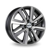 Автодиск R 16 Carwel Таймыр 16*6J/4-100/60,1/50 HYPER BLK