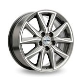 Автодиск R 17 Carwel Тинаки 17*7J/5-114,3/60,1/39 HYPER BLK POL