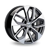 Автодиск R 17 Carwel Эльтон 17*7J/5-112/66,6/46 HYPER BLK POL