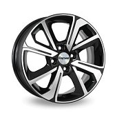 Автодиск R 15 Carwel Воже 15*6J/4-100/60,1/50 BLK POL