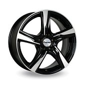 Автодиск R 17 Carwel Бараус 17*7J/5-114,3/67,1/40 BLK POL