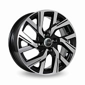 Автодиск R 15 K&K КС1030 15*6J/4-100/60,1/40 Алмаз черный