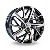 Автодиск R 17 Carwel Мадон 17*6,5J/5-114,3/67,1/46 BLK POL